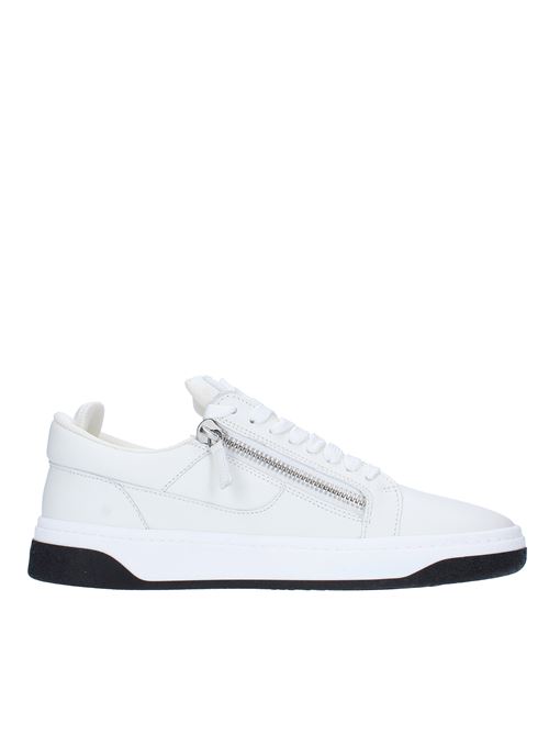 Sneakers GIUSEPPE ZANOTTI modello GZ/94 in pelle GIUSEPPE ZANOTTI | RM30035BIANCO